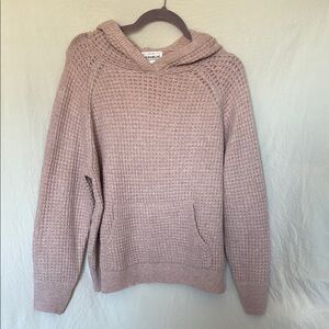 Pink Hooded Sweater